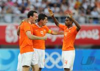 FUSSBALL  Olympia 2008   Vorrunde  Maenner   Niederlande - Japan
