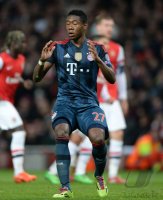 Fussball International CHL Saison 13/14: Arsenal London - FC Bayern Muenchen