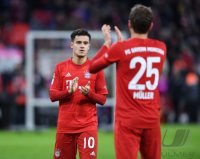 Fussball 1. Bundesliga Saison 19/20: FC Bayern Muenchen - SV Werder Bremen