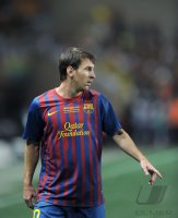 Fussball UEFA SUPER CUP 2011:  Lionel Messi (Barca)