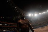 FUSSBALL  Olympia 2008   Halbfinale  Maenner   Nigeria - Belgien