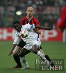 Fussball CHL AC Mailand  -  Inter Mailand