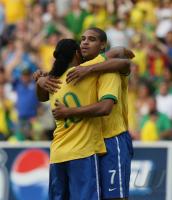 Fussball WM Testspiel Brasilien - Neuseeland