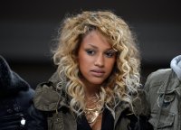FUSSBALL SERIE A 2012/2013: Fanny Neguesha,  Freundin von Mario Balotelli (AC Mailand)