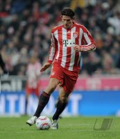 Fussball 1. Bundesliga  Saison 2010/2011: Mario Gomez (FC Bayern Muenchen)