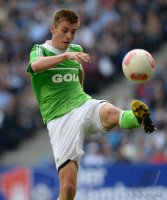 Fussball, 1. Bundesliga Saison 2012/2013: Hamburger SV - VfL Wolfsburg
