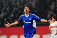 FUSSBALL, 1. BUNDESLIGA, 25. Spieltag: Schalke - Stuttgart