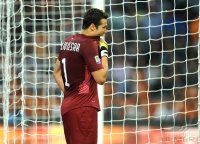 FUSSBALL SERIE A:  Torwart Julio Cesar (Inter Mailand)