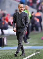 Fussball 1. Bundesliga  Saison 2015/2016: FC Bayern Muenchen - Borussia Moenchengladbach