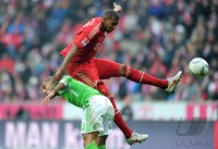 Fussball 1. Bundesliga, Saison 2011/2012:  FC Bayern Muenchen - VfL Wolfsburg