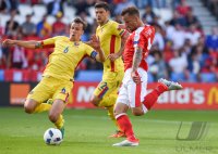 Fussball International Europameisterschaft 2016: Rumaenien - Schweiz