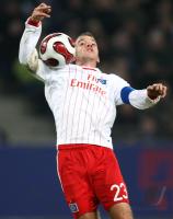 Fussball 1. Bundesliga: HSV, VAN DER VAART Einzelaktion