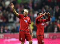 Fussball 1. Bundesliga Saison 15/16: FC Bayern Muenchen - FC Ingolstadt