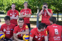 Volleyball 1. Bundesliga  Saison 16/17: Fotoshooting TV Rottenburg