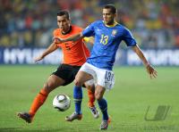 FUSSBALL WM 2010, VIERTELFINALE: Holland - Brasilien