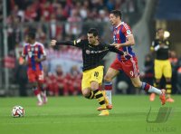 Fussball 1. Bundesliga Saison 14/15: FC Bayern Muenchen - Borussia Dortmund