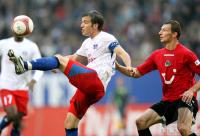 Fussball, 1. Bundesliga: Hamburg - Hannover