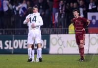 Fussball International  Play Off, Slowenien - Russland