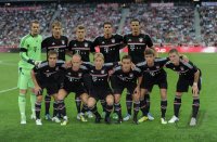 Fussball International Audi Cup 2011: Mannschaftsbild FC Bayern Muenchen