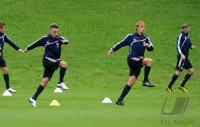 Fussball 1. Bundesliga: Training beim FC Bayern Muenchen