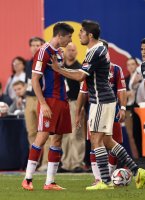 FUSSBALL 1. Bundesliga 14/15 Testspiel: Robert Lewandowski (FC Bayern Muenchen)