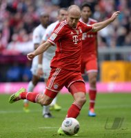 Fussball  1. Bundesliga  13/14: Arjen Robben (FC Bayern Muenchen)