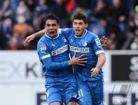 Fussball 1. Bundesliga  2012/2013:  JUBEL Kevin Volland (TSG 1899 Hoffenheim)