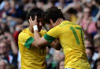 FUSSBALL Olympia 2012 Maenner: Brasilien - Weissrussland