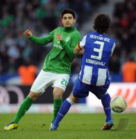 Fussball 1. Bundesliga, Saison 2011/2012: Hertha BSC Berlin - SV Werder Bremen