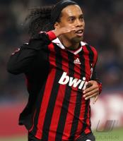 FUSSBALL  International CHL 09/10 : JUBEL ,  Ronaldinho (AC Mailand)