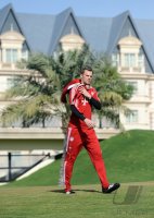 Fussball 1. Bundesliga 11/12: FC Bayern Muenchen Training in Doha