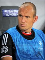 Fussball CHL  Saison 2011/2012: Arjen Robben (FC Bayern Muenchen)