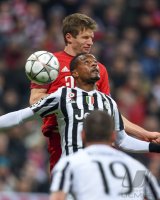 Fussball CHL 15/16 Achtelfinale: FC Bayern Muenchen  - Juventus Turin