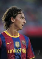 FUSSBALL International :  Zlatan Ibrahimovic (FC Barcelona)