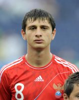 Fussball International Testspiel: Alan Dzagoev (Russland)