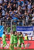 Fussball 3. Liga Saison 14/15: MSV Duisburg - Stuttgarter Kickers