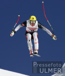 Super-Kombination Wengen Herren Hermann Maier (AUT) am Hundschopf-Sprung