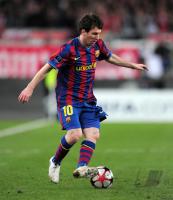 FUSSBALL  International CHL 09/10 : Lionel Messi (Barca)
