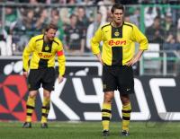 Fussball 1. Bundesliga: Moenchengladbach - Dortmund, BVB enttaeuscht