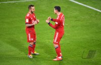 Fussball 1. Bundesliga Saison 18/19: FC Bayern Muenchen - VfL Wolfsburg