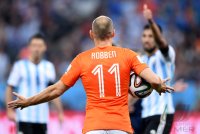 FUSSBALL WM 2014, HALBFINALE: Niederlande - Argentinien