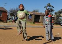 Strassenfussballer in RSA;  FIFA Confed Cup 2009