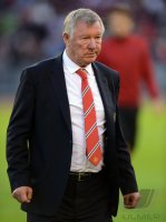 FUSSBALL International:  Trainer Sir Alex Ferguson (Manchester United FC)