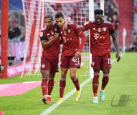 Fussball 1. Bundesliga Saison 21/22: FC Bayern Muenchen -  1. FC Koeln