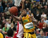 Basketball 1. Bundesliga  07/08  Walter Tigers Tuebingen  -  Paderborn Baskets