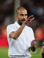FUSSBALL International :  Trainer Josep Guardiola (FC Barcelona)
