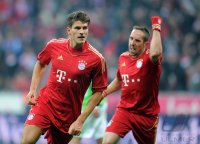 Fussball 1. Bundesliga, Saison 2011/2012:  FC Bayern Muenchen - VfL Wolfsburg