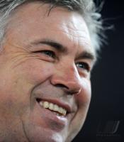 FUSSBALL SERIE A:  Trainer ANCELOTTI (AC Mailand)