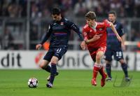 FUSSBALL  International CHL 09/10: FC Bayern  Muenchen - Olympique Lyon