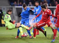 Fussball 1. Bundesliga Saison 18/19: TSG 1899 Hoffenheim - FC Bayern Muenchen